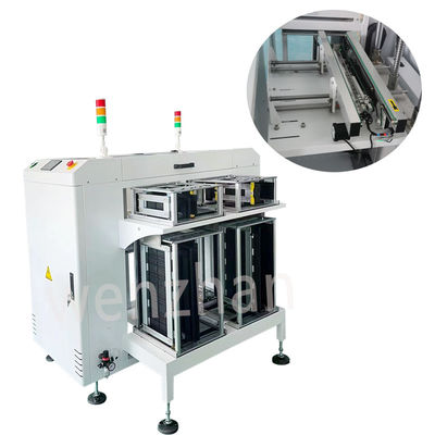 Jakość Urządzenia do obróbki płyt PCB Automatyczna maszyna do ładowania/rozładowania magazynów NG/OK Maszyna do ładowania/rozładowania magazynów NG/OK Buffer Stocker Machine fabryka
