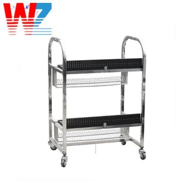 SMT Maszyna Fuji feeder Cart Podwójne warstwy stalowe feeder przechowywania wózka do maszyny do zbierania i umieszczania fuji
