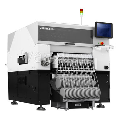 Jakość Automat montażowy SMT JUKI 8 głowic pionowy w pełni automatyczny do montażu elementów JUKI RS-2R SMT Pick And Place fabryka