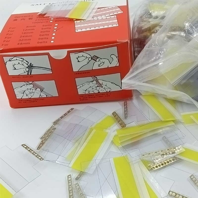 Żółta taśma SMT podwójny splice z miedzianą zacisk zapięcie 8mm 12mm 16mm do splicingu materiału